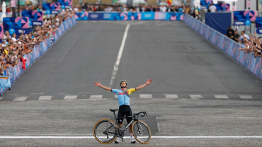 Belgijski kolesar Remco Evenepoel